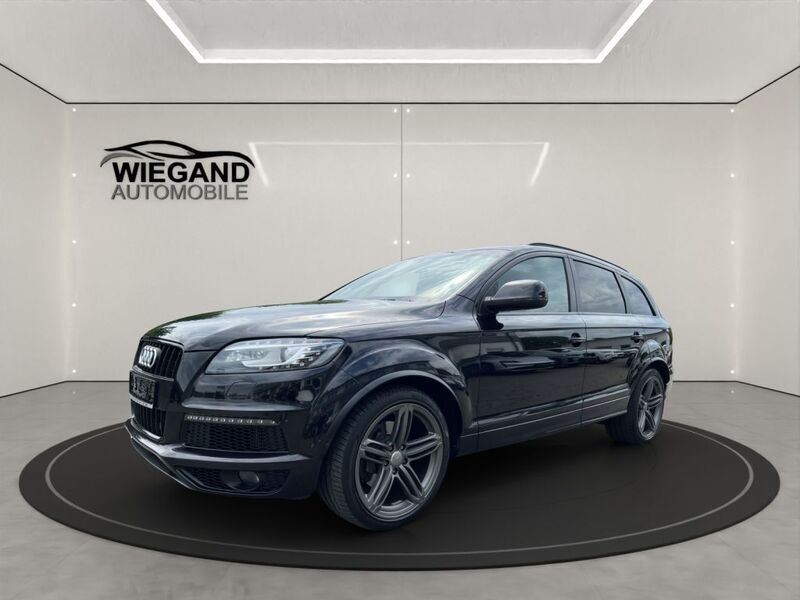 Schwarz Gebraucht 2013 Audi Q7 S-Line SUV | 19.430 € (Guter Preis) - Bild 1/4