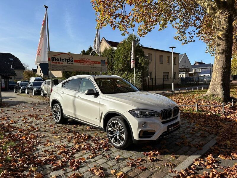 Mineralweiss metallic Gebraucht 2017 BMW X6 Performance SUV | 35.950 € (Fairer Preis) - Bild 1/4