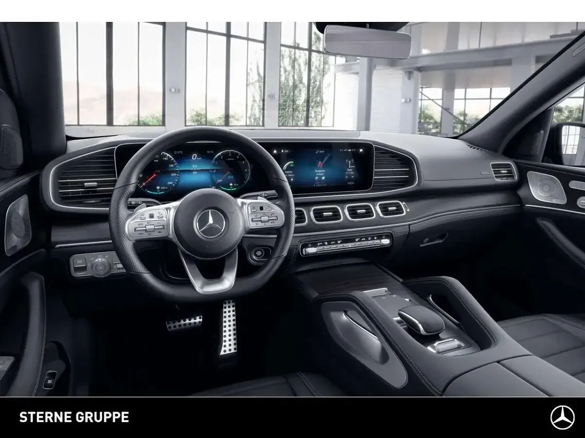 Gebraucht Mercedes GLE350 AMG 194 PS (142 kW) 2022 Lack selenitgrau SUV