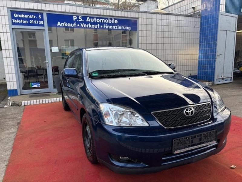 Gebraucht Toyota Corolla 96 PS (70 kW) 2003 Blau Limousine