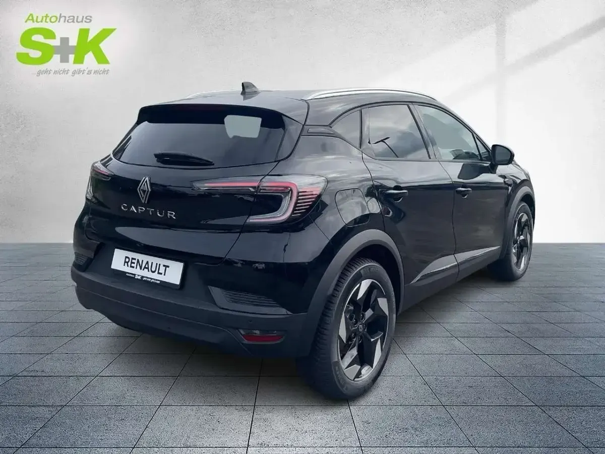 Neu Renault Captur Techno 91 PS (66 kW) 2025 Black pearlschwarz metallic SUV