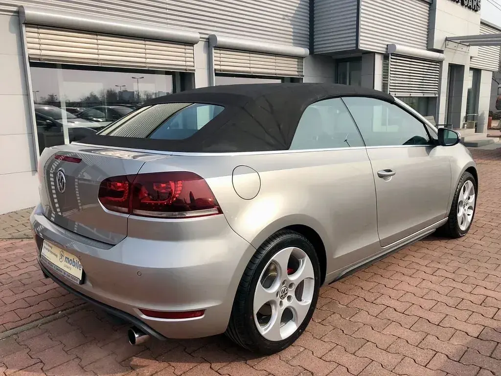Gebraucht VW Golf Cabriolet GTI 211 PS (155 kW) 2013 Silber Cabrio
