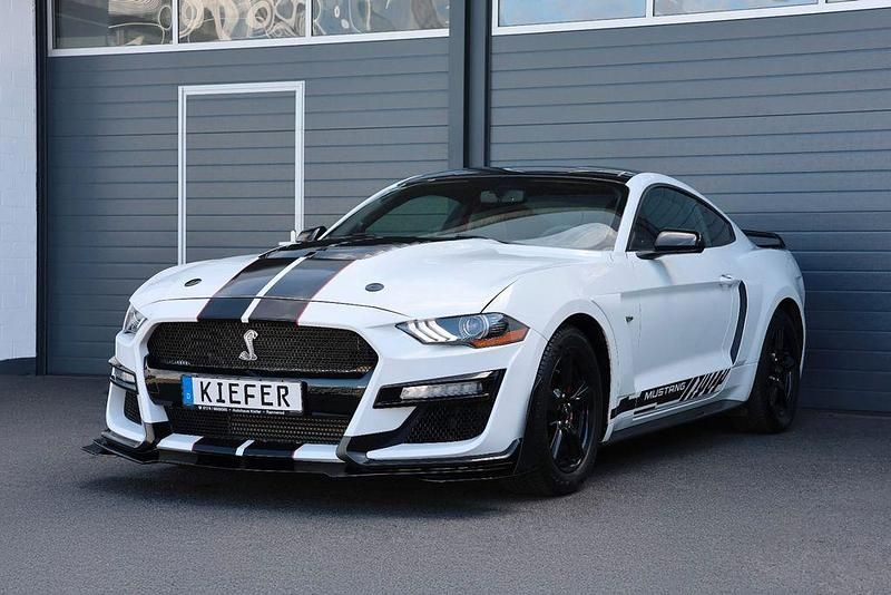 Second-hand Ford Mustang 314 CP (230 kW) 2018 Alb Coupe