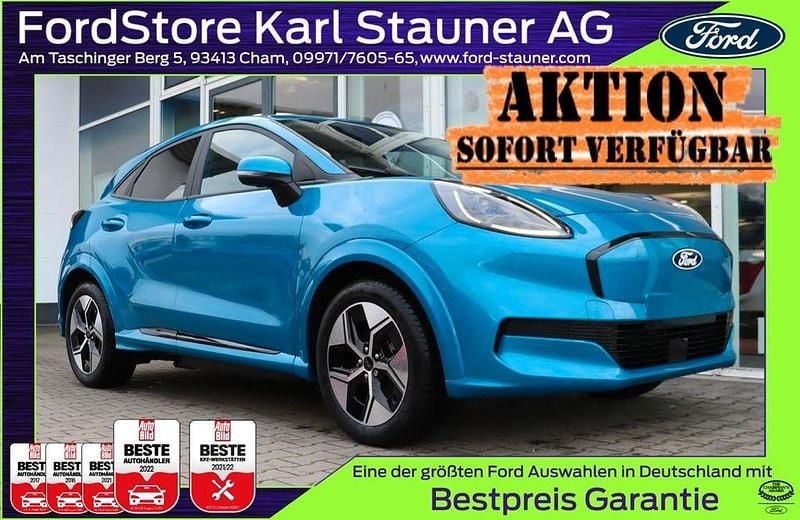 Digital aqua blue metallic Neu 2025 Ford Puma Gen-E SUV | 30.980 € (Fairer Preis) - Bild 1/4