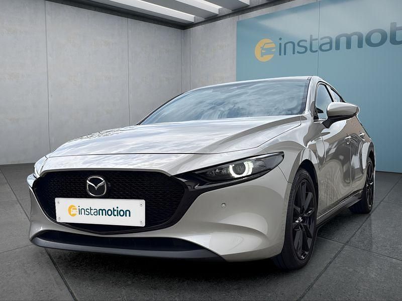Silber Gebraucht 2022 Mazda 3 Limousine | 23.099 € (Fairer Preis) - Bild 1/1