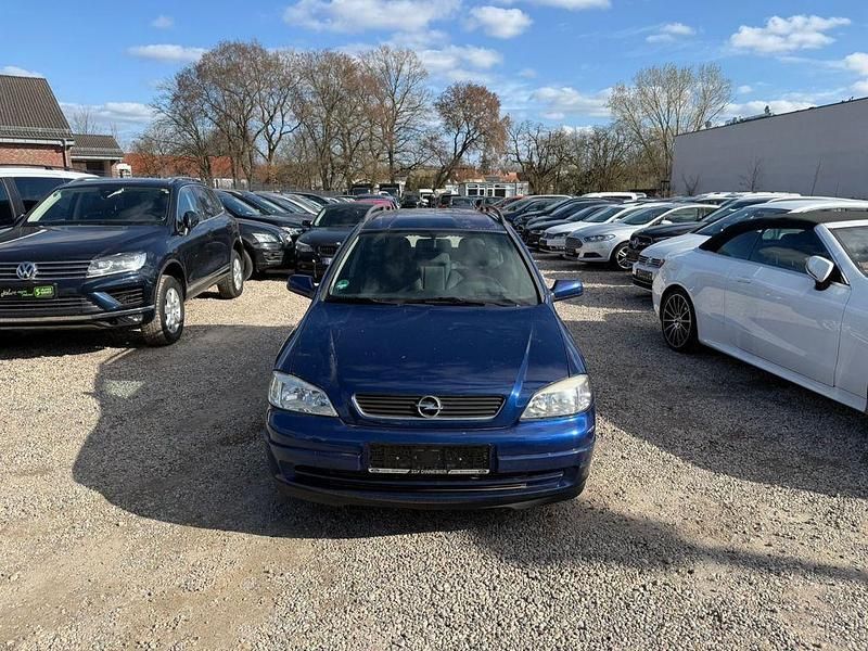 Gebraucht Opel Astra Njoy 101 PS (74 kW) 2003 Blau Limousine