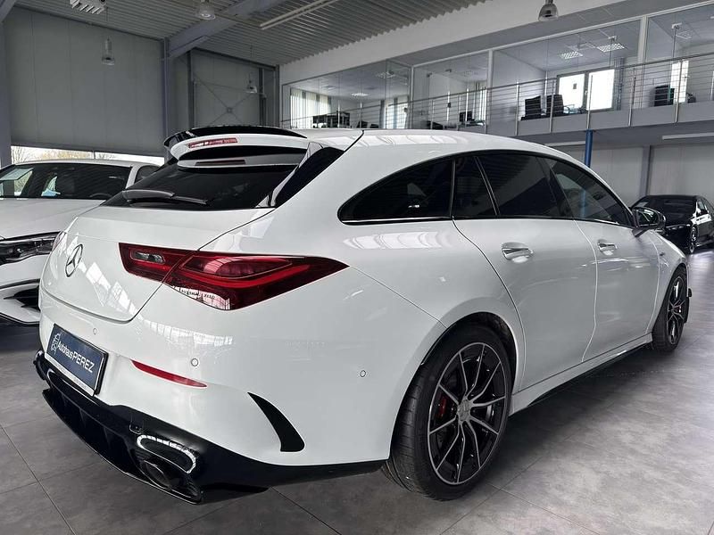 Gebraucht Mercedes CLA35 AMG Premium Plus 306 PS (225 kW) 2023 Digitalweiß metallic Kombi