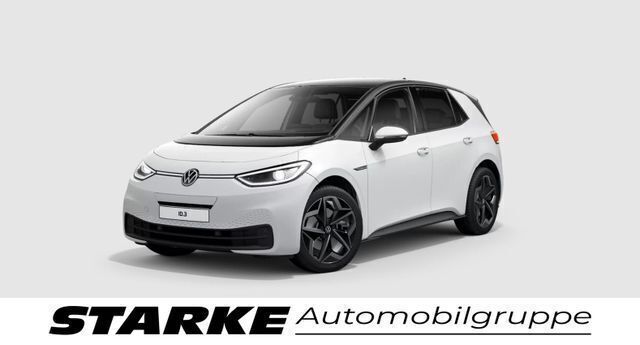 Mondsteingrau/schwarz Gebraucht 2020 VW ID.3 Pro Performance Kleinwagen | 27.430 € - Bild 1/3