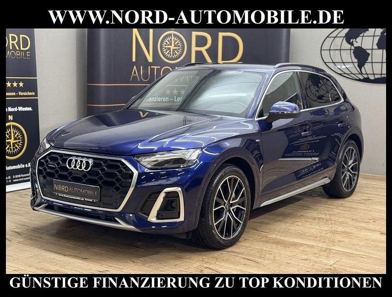 Gebraucht Audi Q5 S-Line 299 PS (219 kW) 2023 Navarrablau metallic (metallic) SUV