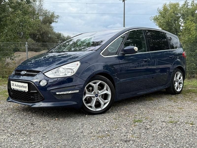 Blau Gebraucht 2013 Ford S-MAX Titanium S Van / Kleinbus | 7.600 € (Superpreis) - Bild 1/4