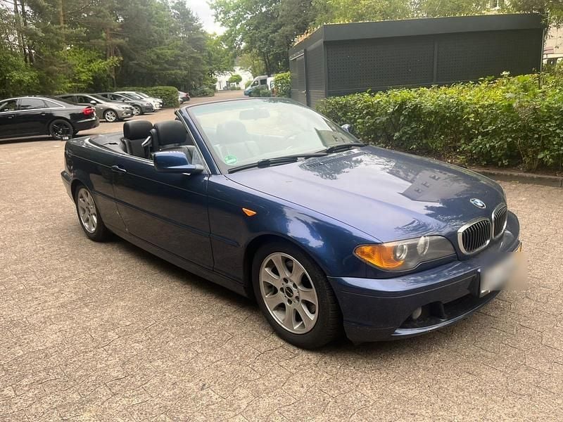 Blau Gebraucht 2003 BMW 320 Cabriolet Cabrio | 4.200 € (Superpreis) - Bild 1/4