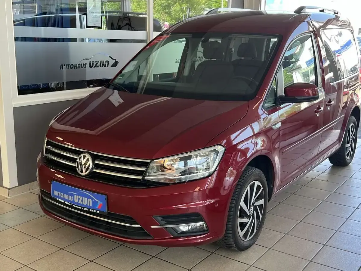 Gebraucht VW Caddy Join 102 PS (75 kW) 2018 Rot Van / Kleinbus