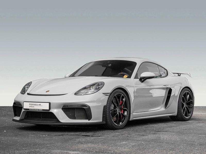 Grau Gebraucht 2021 Porsche 718 Cayman GT4 Chrono Coupé | 111.400 € (Superpreis) - Bild 1/4