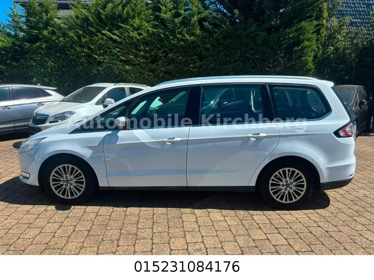 Gebraucht Ford Galaxy Titanium 150 PS (110 kW) 2015 Weiß Van / Kleinbus