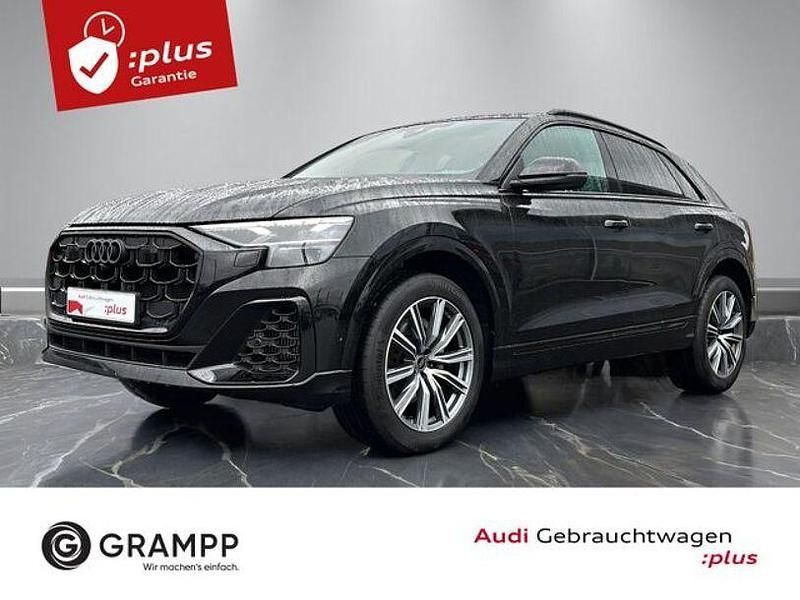 Mythosschwarz metallic Gebraucht 2025 Audi Q8 S-Line SUV | 64.990 € - Bild 1/4