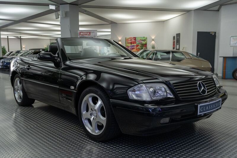 Gebraucht Mercedes SL320 224 PS (164 kW) 1999 Schwarz Cabrio