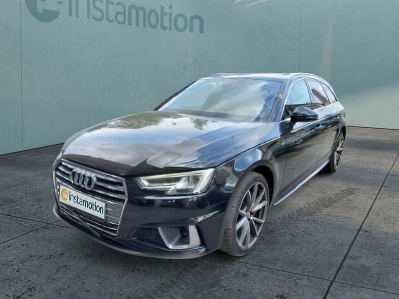 Schwarz Gebraucht 2019 Audi A4 S-Line Kombi | 21.099 € (Guter Preis) - Bild 1/3
