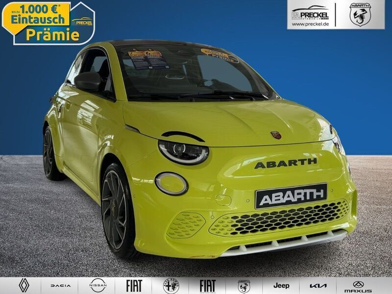 Acid green Gebraucht 2023 Abarth 500e Scorpionissima Kleinwagen | 28.900 € (Superpreis) - Bild 1/4