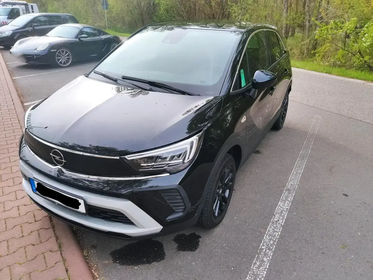 Gebraucht Opel Crossland Elegance 110 PS (80 kW) 2023 Schwarz SUV