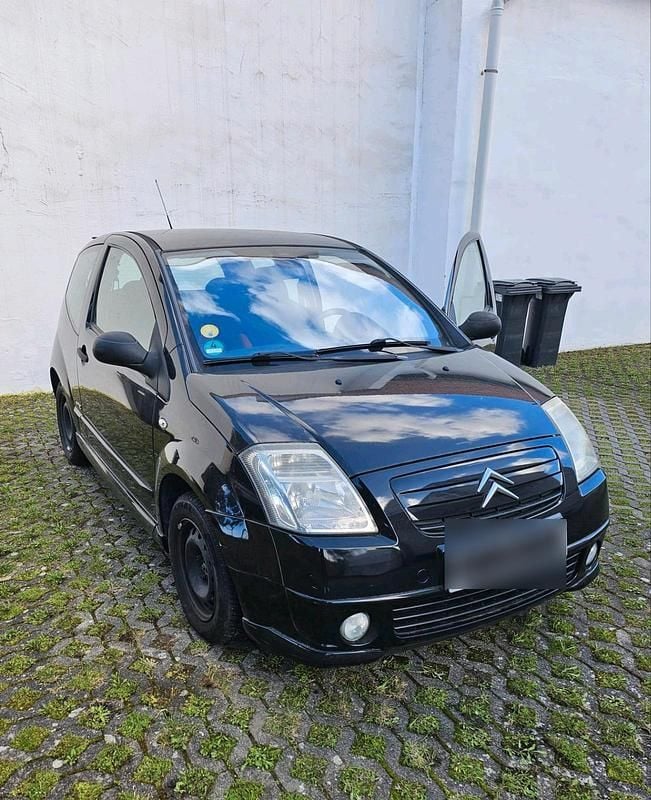 Gebraucht Citroën C2 73 PS (53 kW) 2005 Schwarz Kleinwagen