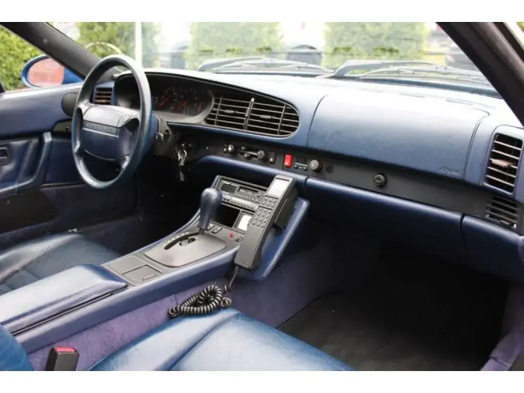 Gebraucht Porsche 968 239 PS (175 kW) 1992 Cobaltblau metallic (metallic) Cabrio