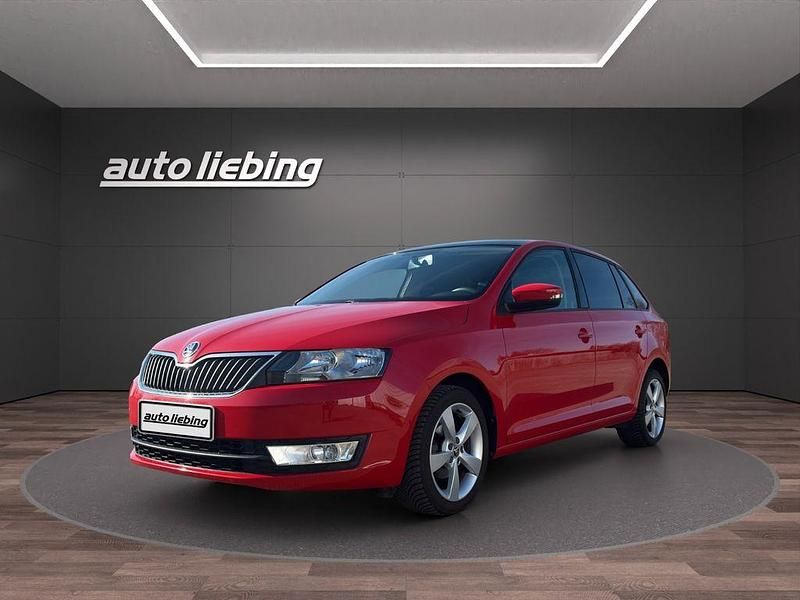 Gebraucht Skoda Rapid 90 PS (66 kW) 2017 Rot Kleinwagen
