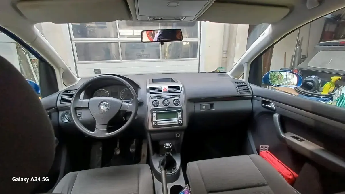 Usata VW Touran 105 CV (77 kW) 2007 Blu Monovolume