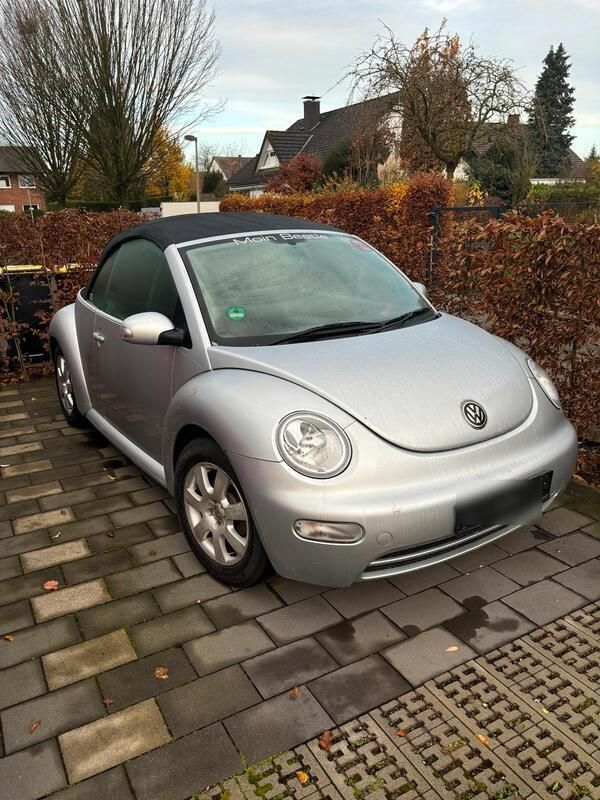 Silber Gebraucht 2004 VW Beetle Cabrio | 2.500 € (Superpreis) - Bild 1/2