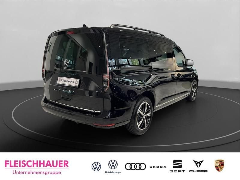 Neu VW Caddy Maxi Dark Label 122 PS (89 kW) 2026 Schwarz Van / Kleinbus