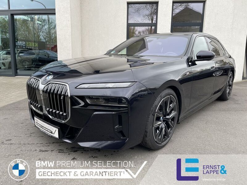 M carbonschwarz Gebraucht 2024 BMW i7 Sport Line Limousine | 108.970 € (Etwas zu teuer) - Bild 1/4