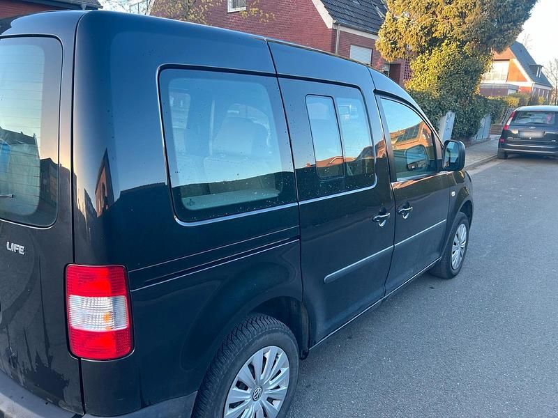Gebraucht VW Caddy 102 PS (75 kW) 2007 Schwarz Van / Kleinbus