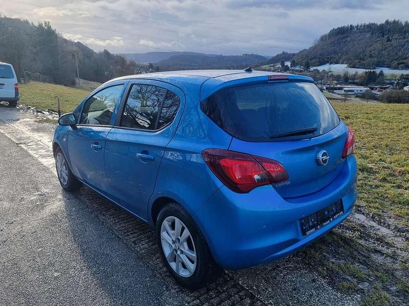 Gebraucht Opel Corsa Active 90 PS (66 kW) 2017 Arktis blau (m2) Kleinwagen
