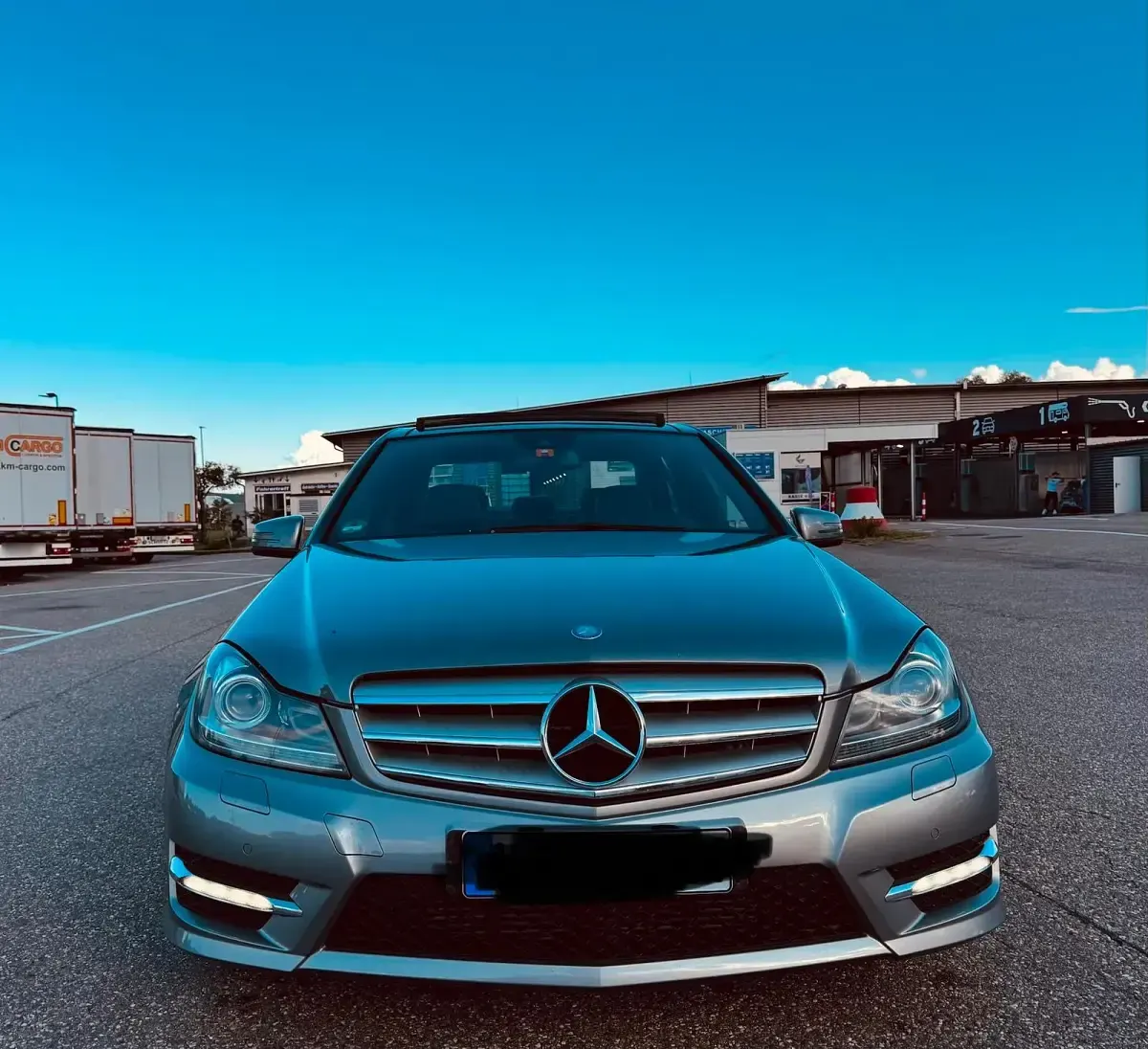 Gebraucht Mercedes C250 AMG line 204 PS (150 kW) 2014 Limousine
