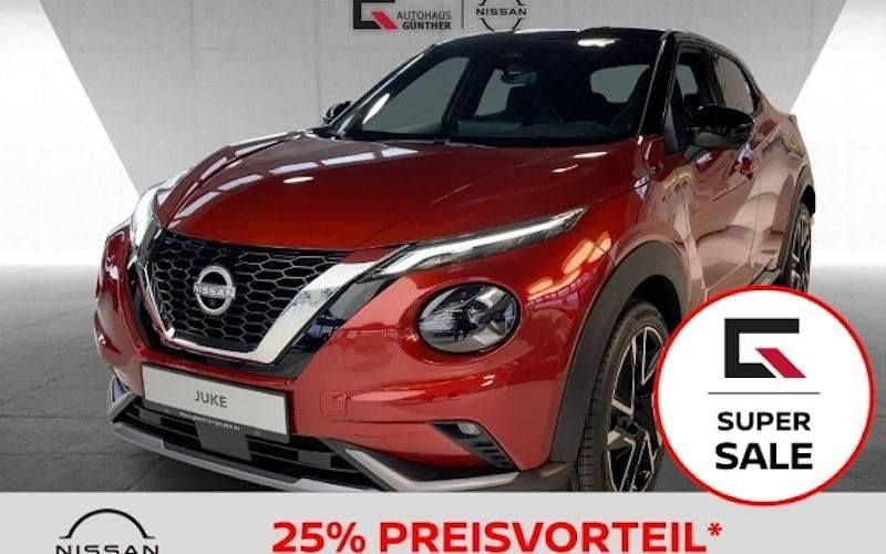 Reddish orange/black Neu 2025 Nissan Juke SUV | 22.372 € (Guter Preis) - Bild 1/4
