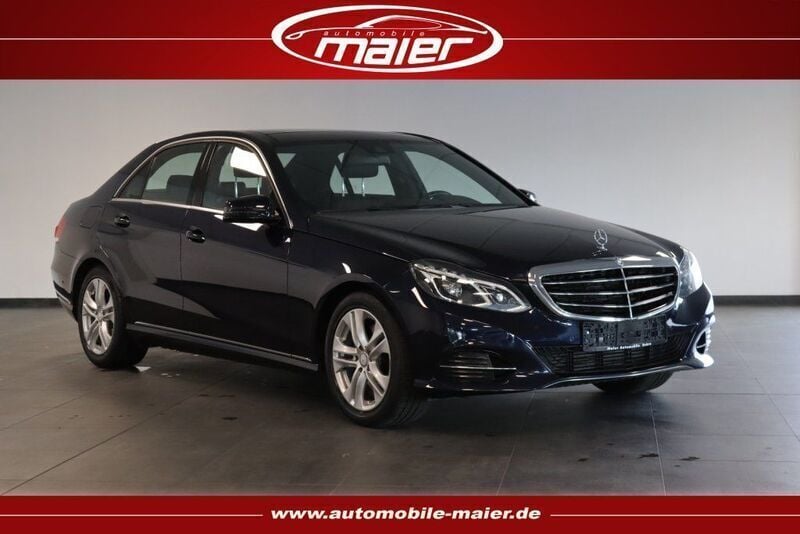 Cavansitblau Gebraucht 2015 Mercedes E350 Elegance Limousine | 17.300 € (Superpreis) - Bild 1/4