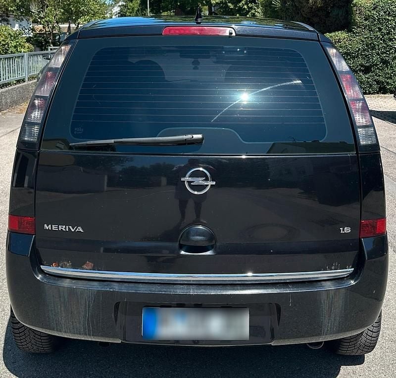 Gebraucht Opel Meriva 105 PS (77 kW) 2007 Schwarz Van / Kleinbus