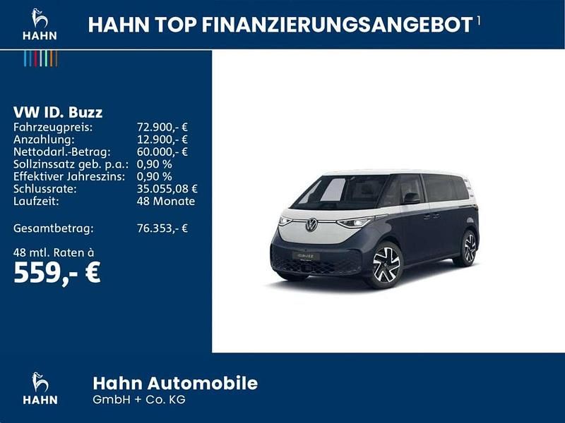 Neu VW ID. Buzz Pro 210 kW (286 PS) 2026 Candyweiß/ starlight blue met Van / Kleinbus