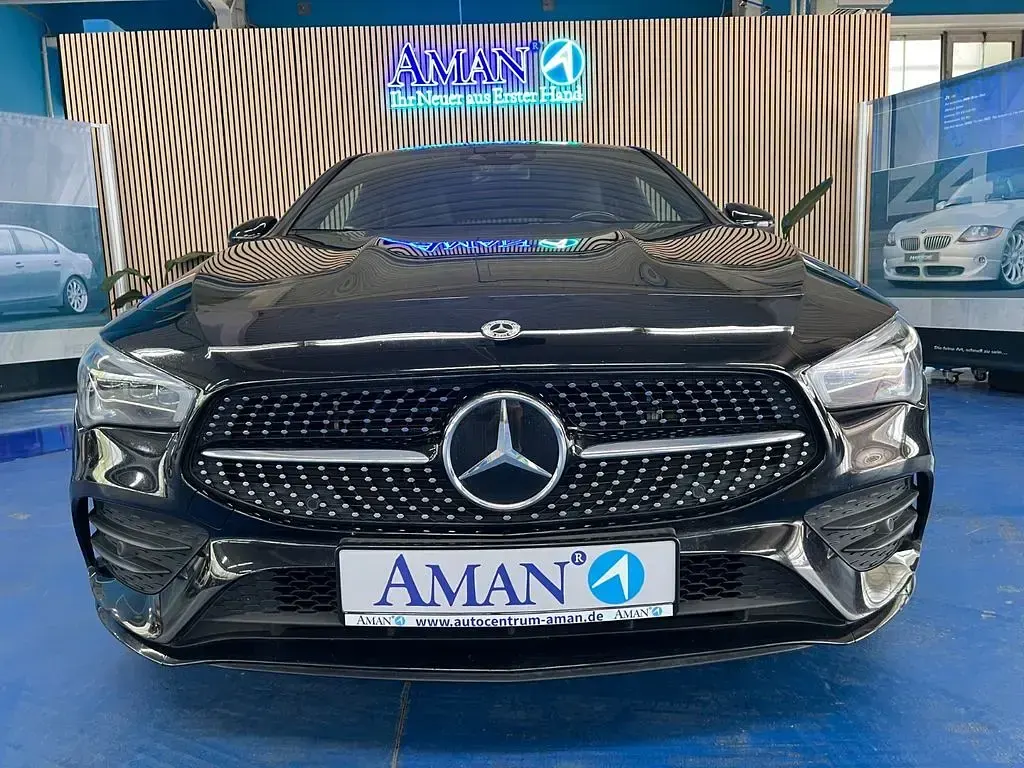 Gebraucht Mercedes CLA250e AMG line 160 PS (117 kW) 2021 Schwarz Coupé