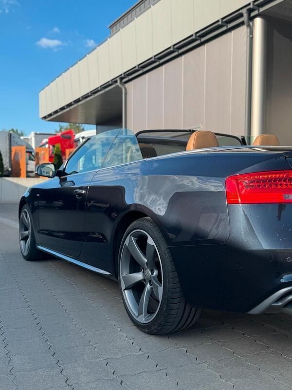 Blau Gebraucht 2014 Audi A5 Cabriolet S-Line Cabrio | 16.490 € (Fairer Preis) - Bild 1/4