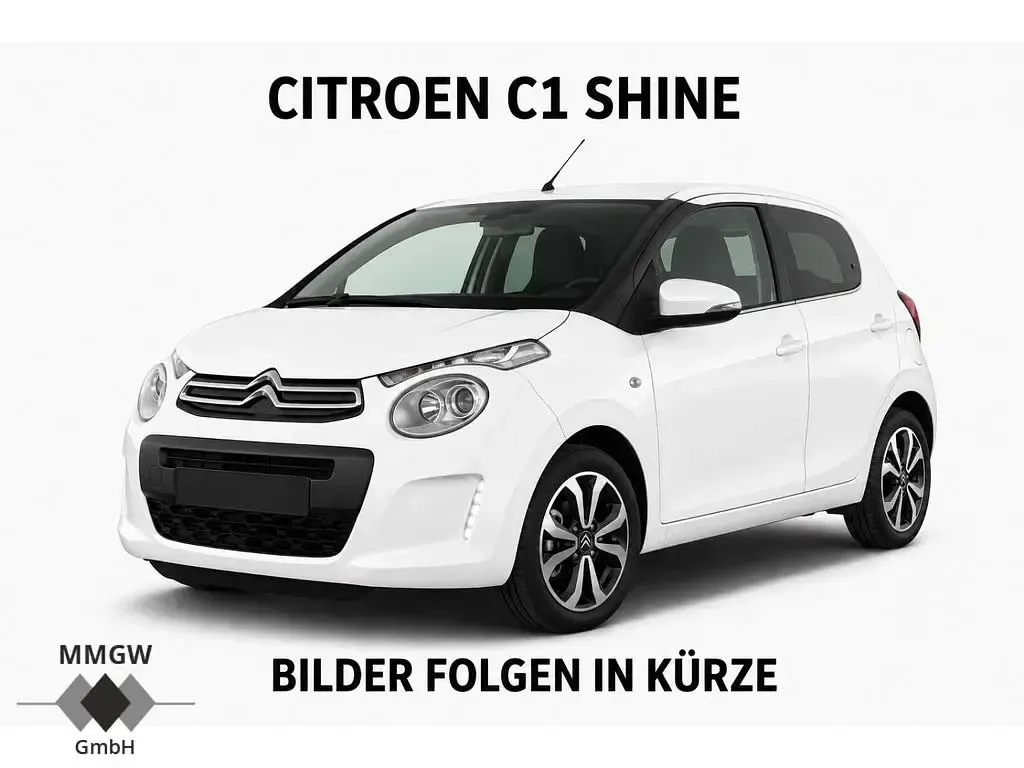 Second-hand Citroën C1 Shine 82 CP (60 kW) 2018 Alb Hatchback