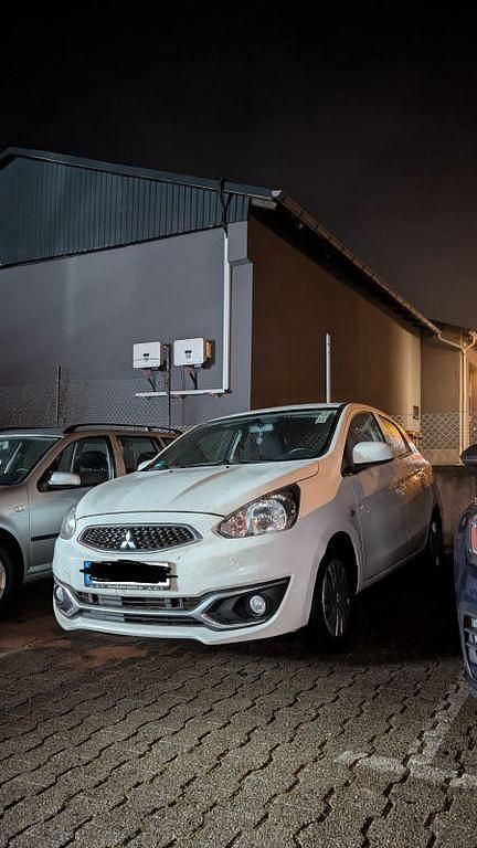 Gebraucht Mitsubishi Space Star 71 PS (52 kW) 2019 Weiß Kleinwagen