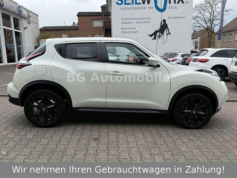 Gebraucht Nissan Juke N-Connecta 116 PS (85 kW) 2016 Weiß SUV