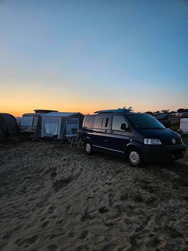 Blau Gebraucht 2007 VW T5 Van | 13.000 € - Bild 1/4