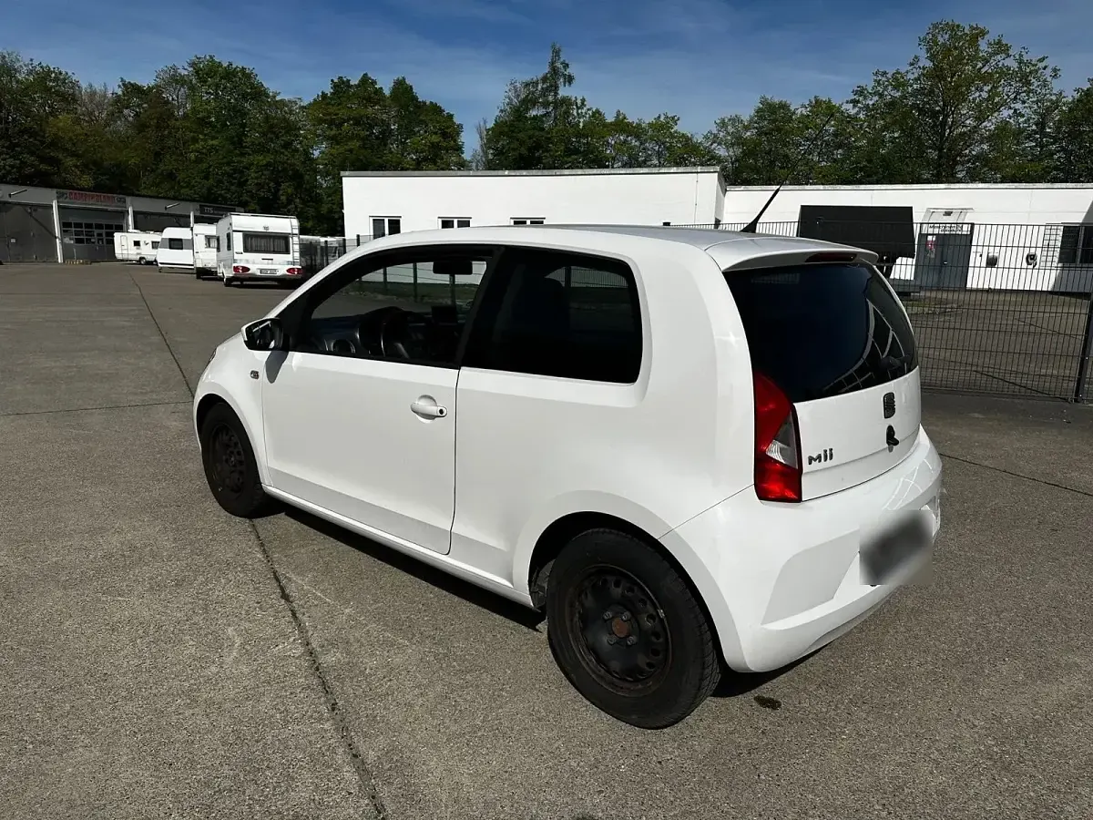 Usata Seat Mii 75 CV (55 kW) 2012 Bianco Utilitaria