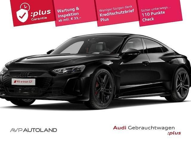 Mythosschwarz Gebraucht 2024 Audi RS e-tron GT Ambiente Limousine | 124.690 € - Bild 1/2