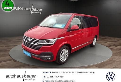 Gebraucht VW Multivan Generation Six 150 PS (110 kW) 2021 Rot Van