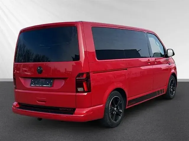 Gebraucht VW Multivan Comfortline 150 PS (110 kW) 2018 Rot Van / Kleinbus