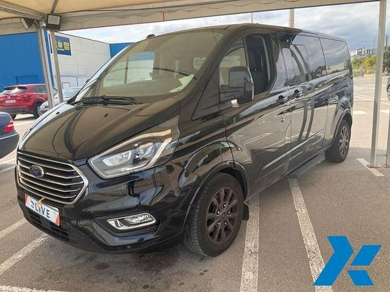 Schwarz Gebraucht 2021 Ford Tourneo Custom Titanium X Kombi | 44.990 € (Etwas zu teuer) - Bild 1/3