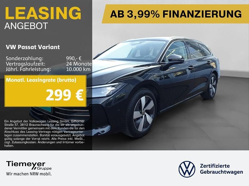 Gebraucht VW Passat Business 204 PS (150 kW) 2025 Schwarz Kombi