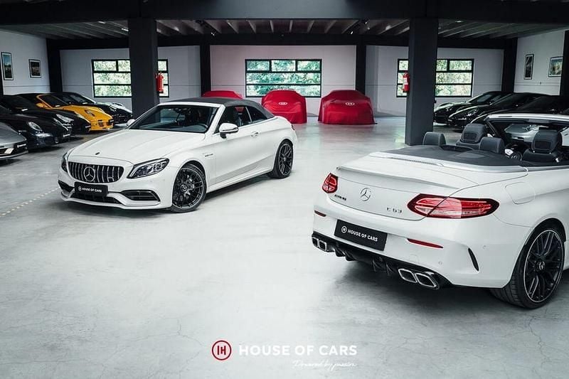Weiß Gebraucht 2020 Mercedes C63 AMG AMG Cabrio | 67.900 € (Fairer Preis) - Bild 1/4